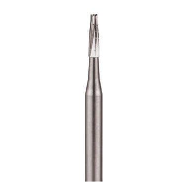 Flat-End Tapered Cross-Cut Carbide Burs - Avtec Dental