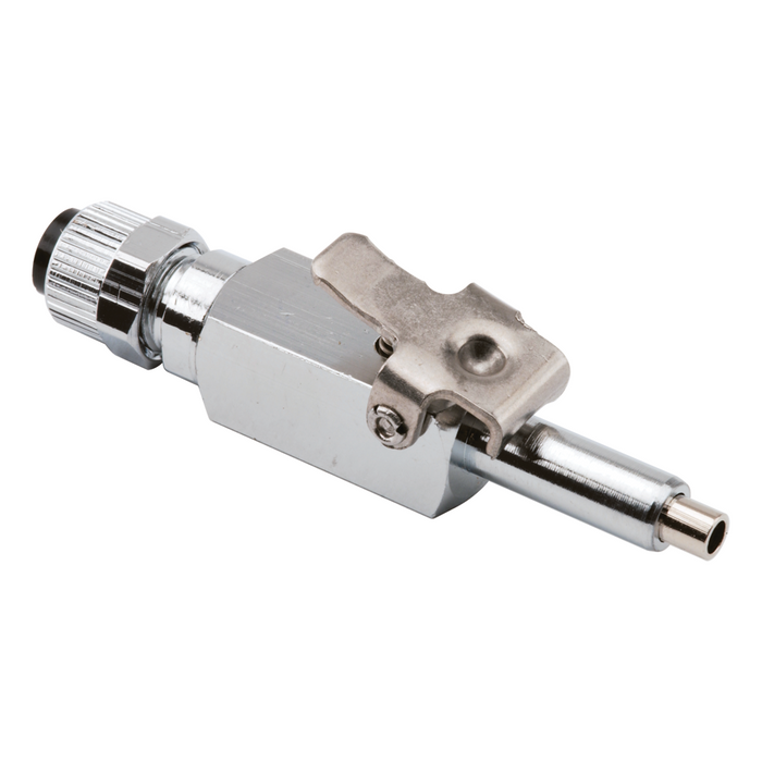 3/8" Poly Q.D. w/ Shut-off, Male - DCI 0012