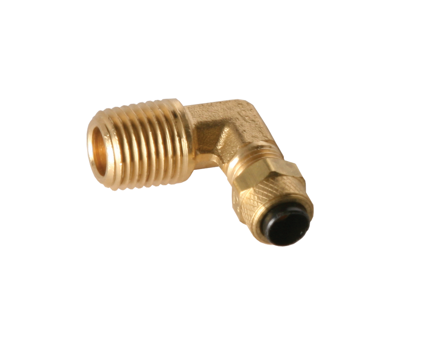 3/8" Poly x 1/4" MPT Elbow - DCI 0058