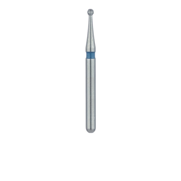 Single-Use Diamond Bur, Sterile, 25 Pack, 1mm Ø, Round, Medium, FG - 0110M - Avtec Dental