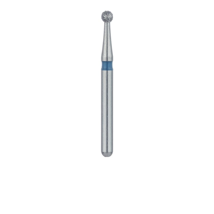 Single-Use Diamond Bur, Sterile, 25 Pack, 1.6mm Ø, Round, Medium, FG - 0116M - Avtec Dental