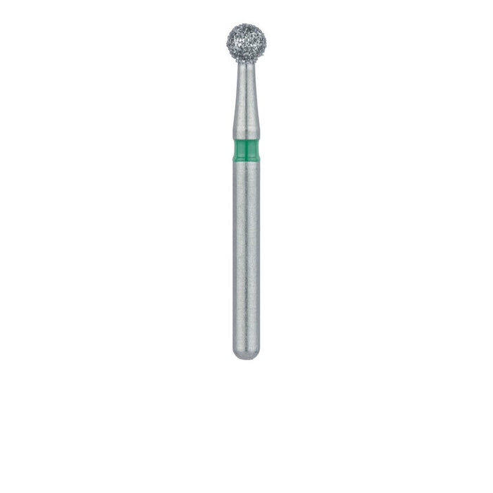 Single-Use Diamond Bur, Sterile, 25 Pack, 2.3mm Ø, Round, Coarse, FG - 0123C - Avtec Dental