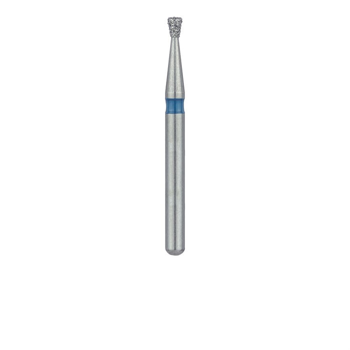 Single-Use Diamond Bur, Sterile, 25 Pack, 1.2mm Ø, Inverted Cone, 0.9mm Working Length, Medium, FG - 0312M - Avtec Dental
