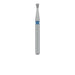 Single-Use Diamond Bur, Sterile, 25 Pack, 1.2mm Ø, Inverted Cone, 0.9mm Working Length, Medium, FG - 0312M - Avtec Dental