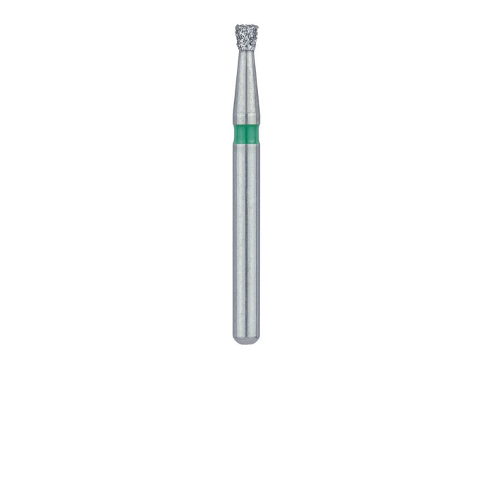 Single-Use Diamond Bur, Sterile, 25 Pack, 1.6mm Ø, Inverted Cone, 1.5mm Working Length, Coarse, FG - 0316C - Avtec Dental