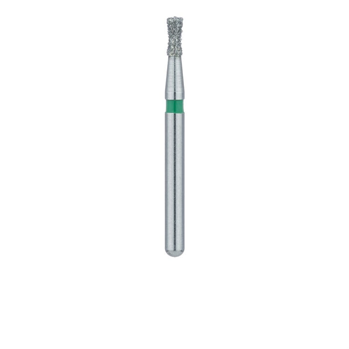 Single-Use Diamond Bur, Sterile, 25 Pack, 1.6mm Ø, Hour Glass, 2.2mm Working Length, Coarse, FG - 0416C - Avtec Dental