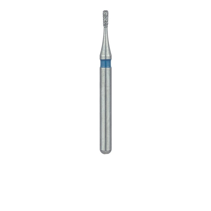 Single-Use Diamond Bur, Sterile, 25 Pack, 0.8mm Ø, Pear, 1.6mm Working Length, Medium, FG - 0508M - Avtec Dental