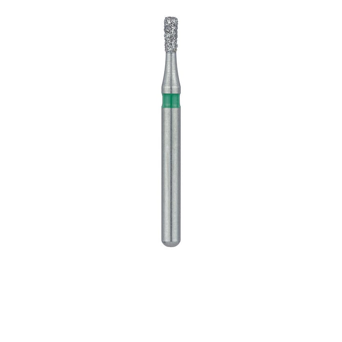 Single-Use Diamond Bur, Sterile, 25 Pack, 1.2mm Ø, Pear, 2.7mm Working Length, Coarse, FG - 0512C - Avtec Dental
