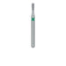 Single-Use Diamond Bur, Sterile, 25 Pack, 1.2mm Ø, Pear, 2.7mm Working Length, Coarse, FG - 0512C - Avtec Dental