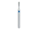 Single-Use Diamond Bur, Sterile, 25 Pack, 1.2mm Ø, Pear, 2.7mm Working Length, Medium, FG - 0512M - Avtec Dental
