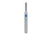 Single-Use Diamond Bur, Sterile, 25 Pack, 1mm Ø, Flat End Cylinder, 4mm Working Length, Medium, SS - 0710MS - Avtec Dental