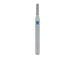 Single-Use Diamond Bur, Sterile, 25 Pack, 1mm Ø, Flat End Cylinder, 4mm Working Length, Medium, FG - 0710M - Avtec Dental