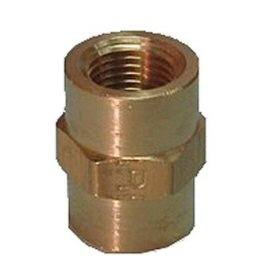 1/2" x 3/8" FPT Reducing Coupler - DCI 0900