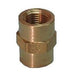 1/2" x 3/8" FPT Reducing Coupler - DCI 0900 - Avtec Dental