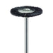 Polisher, Black, Brush, Chungking Bristles, 19mm Ø, HP - 105-190-HP - Avtec Dental