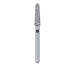 Single-Use Diamond Bur, Sterile, 25 Pack, 2.1mm Ø, Tapered, Round End, 8mm Working Length, Super Coarse, FG - 1121.8C - Avtec Dental