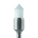 Polisher, White, Prophylaxis Brush, With Hard Nylon Bristles, 4mm Ø, RA - 115-040-RA - Avtec Dental