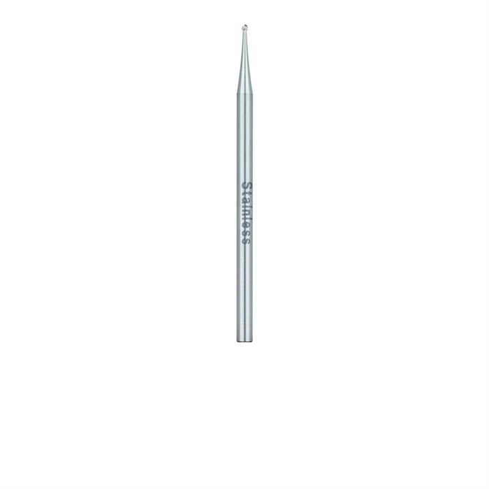Bur 010 Steel Bur, Rust Free Stainless Steel Bur, 1mm Ø, Cross Cut, Round, HP ...