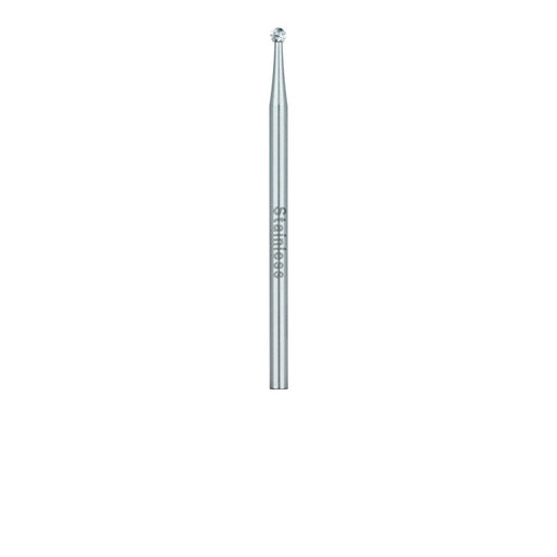 Steel Bur, Rust Free Stainless Steel Bur, 2.1mm Ø, Cross Cut, Round, HP - 11RF-021-HP - Avtec Dental