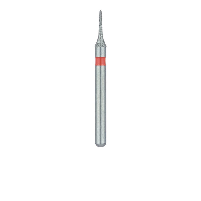 Single-Use Diamond Bur, Sterile, 25pk, 1.6mm Ø, Interproximal, Mosquito, 5mm Working Length, Fine, FG - 1416F - Avtec Dental