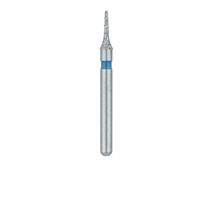 Single-Use Diamond Bur, Sterile, 25pk, 1.6mm Ø, Interproximal, Mosquito, 5mm Working Length, Medium, FG - 1416M - Avtec Dental