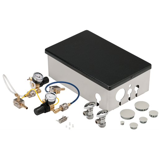 Utility Center, Standard w/Housing & Cover, Black - DCI 8320 - Avtec Dental