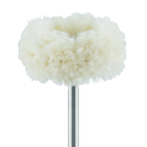 Polisher, White, Brush, Cotton, 22mm Ø, HP - 150-220-HP - Avtec Dental