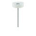 Polisher, White, Brush, Felt, 3-ply, 22mm Ø, HP - 160-220-HP - Avtec Dental