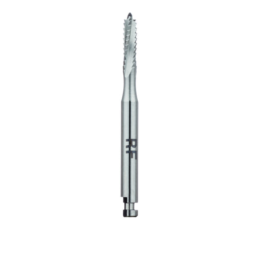 Steel Bur, Rust Free Stainless Steel Bur, 2.3mm Ø, Cross Cut, 7mm Length Lindemann Bur, RAL -  165RF-023-RAL - Avtec Dental