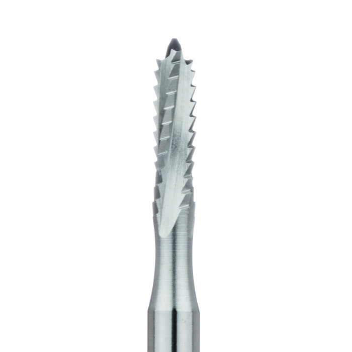 Steel Bur, Rust Free Stainless Steel Bur, 2.3mm Ø, Cross Cut, 7mm Length Lindemann Bur, RAL -  165RF-023-RAL - Avtec Dental