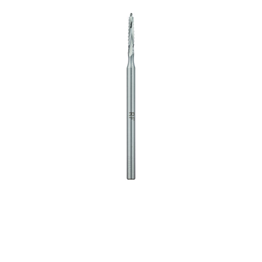 Steel Bur, Rust Free Stainless Steel Bur, 2.1mm Ø, Cross Cut, 10mm Length Lindemann Bur, HP - 166RF-021-HP - Avtec Dental