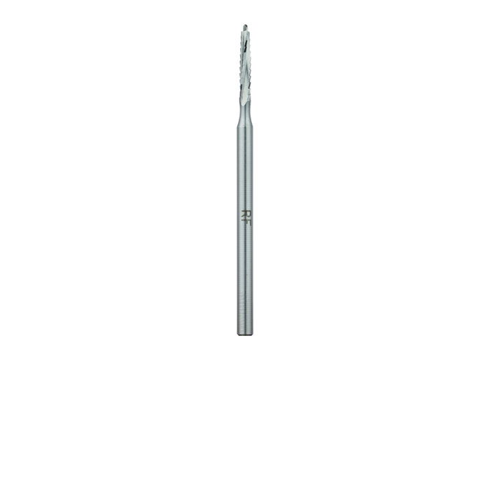 Steel Bur, Rust Free Stainless Steel Bur, 2.1mm Ø, Cross Cut, 10mm Length Lindemann Bur, HP - 166RF-021-HP - Avtec Dental