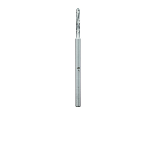 Steel Bur, Rust Free Stainless Steel Bur, 2.3mm Ø, Cross Cut, 10mm Length Lindemann Bur, HP - 167RF-023-HP - Avtec Dental