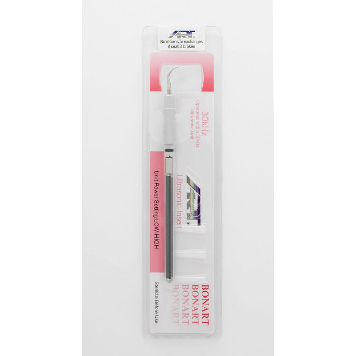 TM0005-072RT 30 kHz Triple Bend Internal Flow Insert | Beavertail Scaler Tip - Avtec Dental
