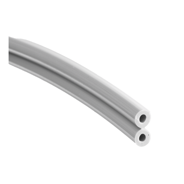 Syringe Tubing, 2 Hole, Straight Gray - DCI 222