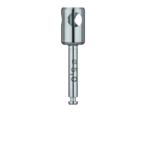 Steel, Stainless Steel Bur, 5.7mm External Ø, 5mm Internal Ø, Tissue Punch, RA - 225-050-RA - Avtec Dental