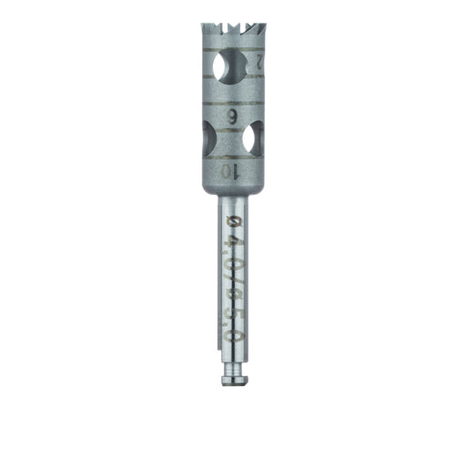Surgery, Stainless Steel Bur, Trephine, 5mm External Ø, 4mm Internal Ø, RAL - 229-040-RAL - Avtec Dental