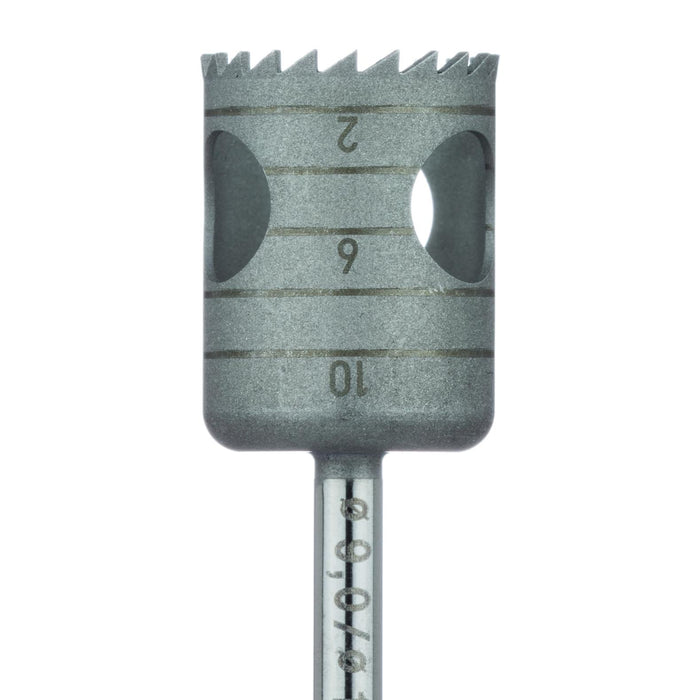 Surgery, Stainless Steel Bur, Trephine, 10mm External Ø, 9mm Internal Ø, RAL - 229-090-RAL - Avtec Dental