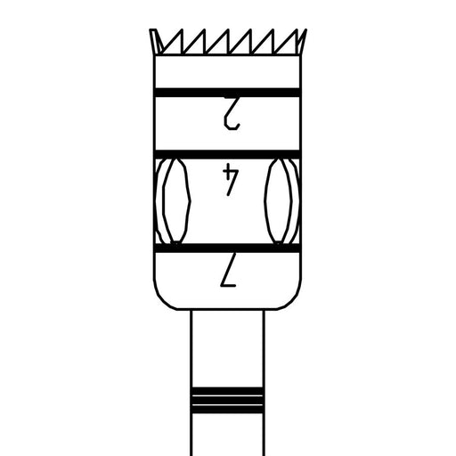 Self Limiting Trephine Diameter 4.0 / 5.0 L 7mm - 229IU-507-RAX - Avtec Dental