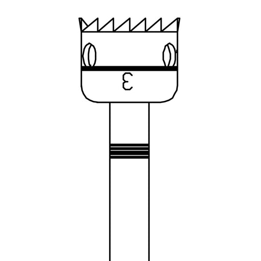 Self Limiting Trephine, 6mm External Ø, 5mm Internal Ø, 3mm Length, RAX - 229IU-603-RAX - Avtec Dental