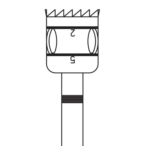 Self Limiting Trephine, 6mm External Ø, 5mm Internal Ø, 5mm Length, RAX - 229IU-605-RAX - Avtec Dental