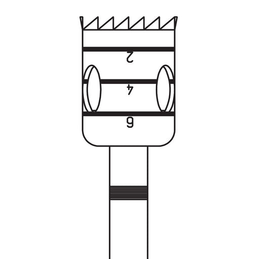 Self Limiting Trephine, 6mm External Ø, 5mm Internal Ø, 6mm Length, RAX - 229IU-606-RAX - Avtec Dental