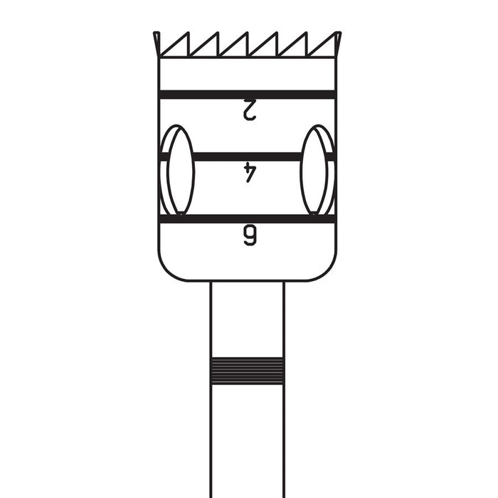 Self Limiting Trephine, 6mm External Ø, 5mm Internal Ø, 6mm Length, RAX - 229IU-606-RAX - Avtec Dental