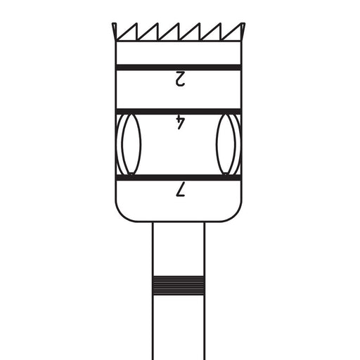 Self Limiting Trephine, 6mm External Ø, 5mm Internal Ø, 7mm Length, RAX - 229IU-607-RAX - Avtec Dental