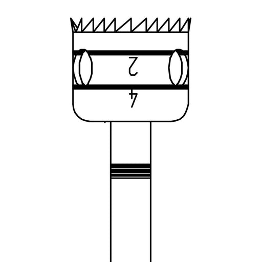 Self Limiting Trephine Diameter 6.0 / 7.0 L 4mm - 229IU-704-RAX - Avtec Dental