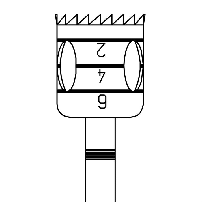 Self Limiting Trephine Diameter 6.0 / 7.0 L 6mm - 229IU-706-RAX - Avtec Dental