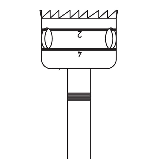 Self Limiting Trephine, 8mm External Ø, 7mm Internal Ø, 4mm Length, RAX - 229IU-804-RAX - Avtec Dental