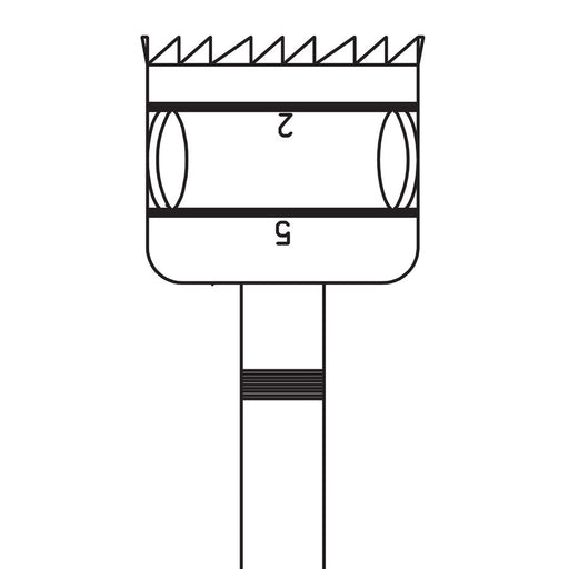 Self Limiting Trephine, 8mm External Ø, 7mm Internal Ø, 5mm Length, RAX - 229IU-805-RAX - Avtec Dental