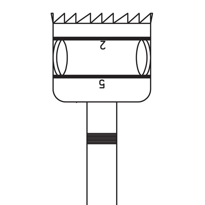 Self Limiting Trephine, 8mm External Ø, 7mm Internal Ø, 5mm Length, RAX - 229IU-805-RAX - Avtec Dental