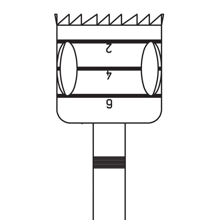 Self Limiting Trephine, 8mm External Ø, 7mm Internal Ø, 6mm Length, RAX - 229IU-806-RAX - Avtec Dental